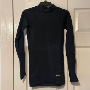 Nike Pro Hyperwarm Black Long Sleeve Shirt